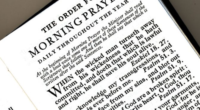 Basic Prayer Resources from “The Great Tradition”