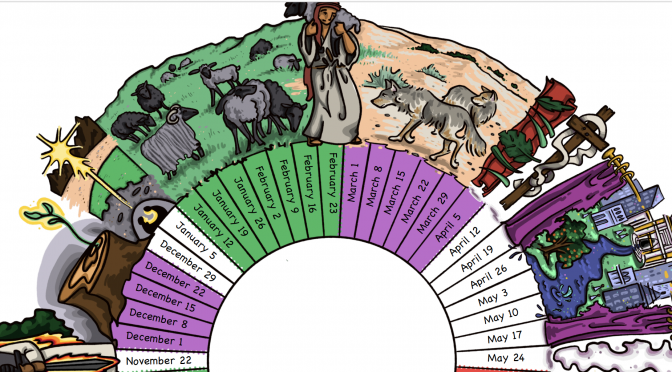 FREE 2019/2020 (YEAR A) ONE-PAGE LITURGICAL CALENDAR