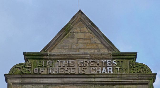 The greatest of these is charity